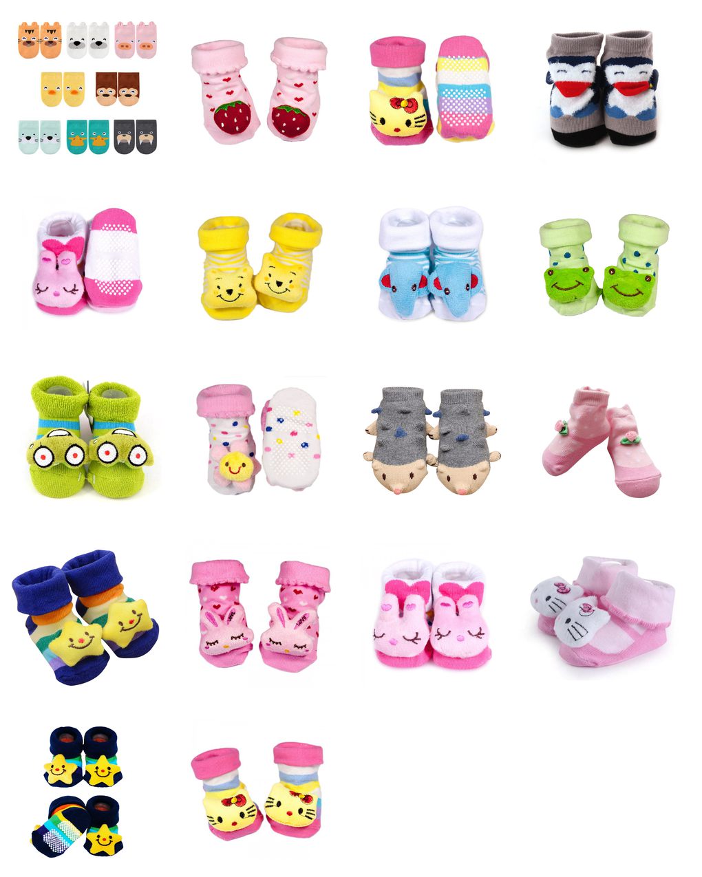 3d baby socks